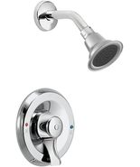 Moen T8375 Commercial Posi-Temp Pressure Balancing Shower 2.5 gpm, Chrome - £33.01 GBP