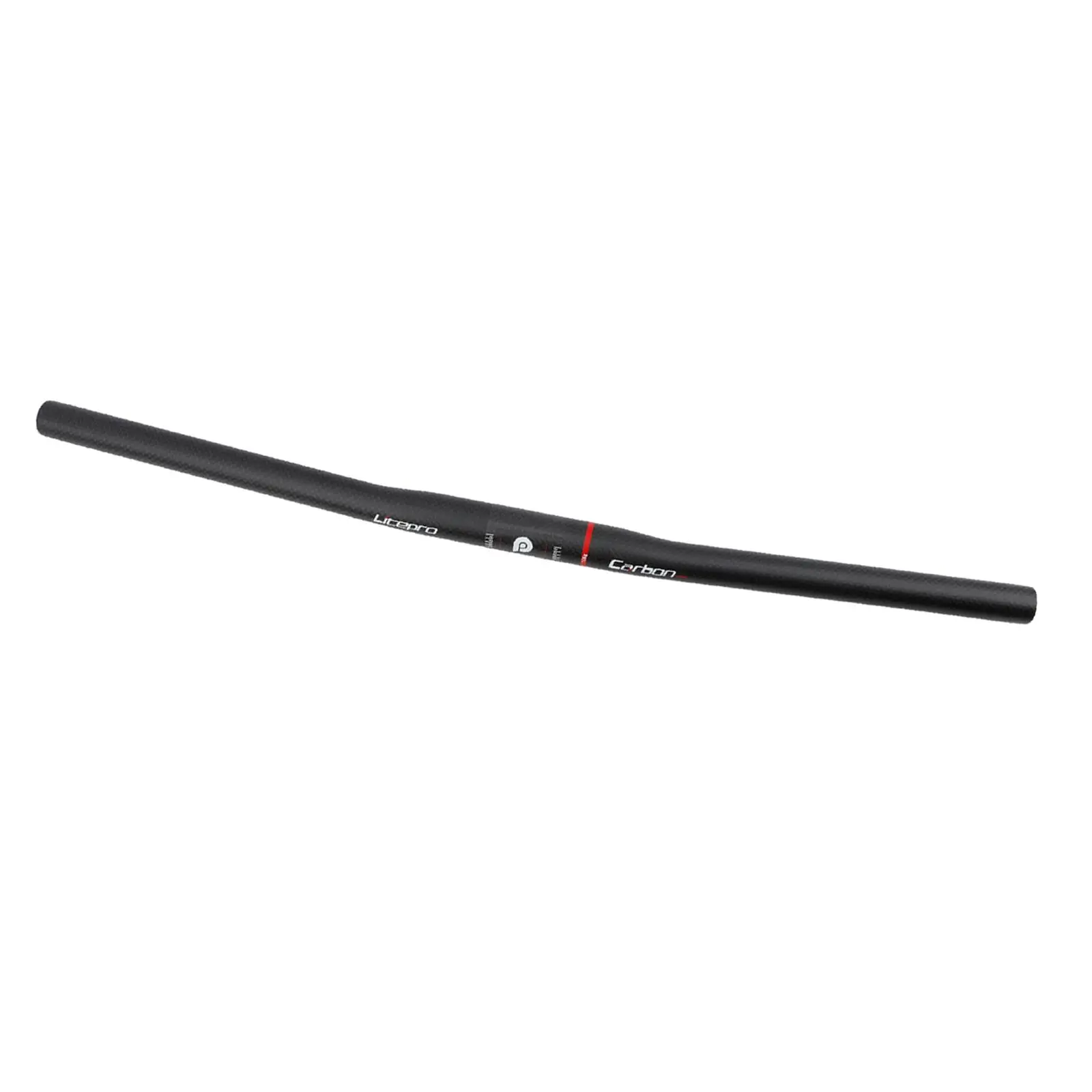 Sporting Carbon MTB Bike Handlebar Flat Handlebar 25.4mm Bar Light Acces... - £50.24 GBP