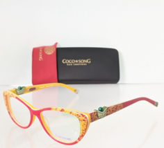 New Authentic COCO SONG Eyeglasses Heart Stone Col. 2 54mm CV111 - $1,845.17 MXN