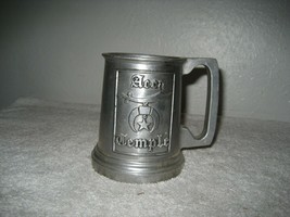 Vintage Freemason Masonic Acca Temple Pewter Beer Stein Mug rare - £35.22 GBP