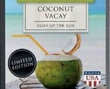 Coconut Vacay ScentSationals Scented Wax Cubes Tarts Melts Potpourri Lim... - $3.50