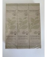 NATULIQUE Ammonia FREE Permanent Hair Color Lot Of 3 - 8.17 Ice Light Blonde - $39.59