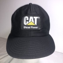 Vintage CAT Diesel Power Snapback Trucker Mesh Hat Louisville (no foam) - £29.38 GBP
