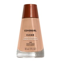 COVERGIRL Clean Liquid Foundation, Perfect Beige # 148 - $6.98