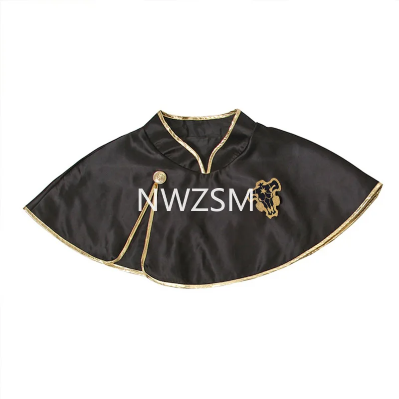 Black Clover Asta Cloak  NWZSM Cosplay Costume Asta Cloak Black Bull Cape Finral - £113.95 GBP