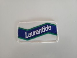 Laurentide Ale Beer Embroidered Patch 3-3/4” X 2&quot; Molson Canada Advertising - £7.82 GBP