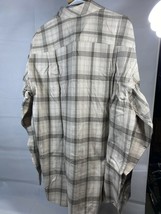 Ecko Unltd Men&#39;s XXL Plaid Short Sleeve Button Up Collared Dress Shirt, NWOT! - £13.87 GBP
