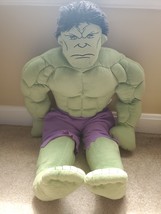 Marvel Avengers Large 24” Incredible Hulk Plush Stuffed Animal Toy Giant Figure - £24.75 GBP