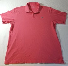 Vineyard Vines PInk Mens Classic Polo Golf Whale Shirt Men&#39;s L 100% Pima... - £22.63 GBP