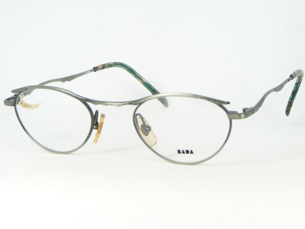 BADA Los Angeles BL 1190 7 Grün Antikgrün Brille 46-22-139 mm - $81.15