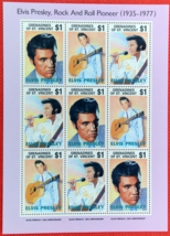 ZAYIX St. Vincent Grenadines 1767a MNH MiniSheet Elvis Presley Music 071922SM02M - £4.99 GBP