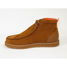 Men's TAYNO Wallabee Style Chukka Boots Soft Micro Suede MOJAVE S Camel image 13