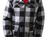 KR3W Thick Birmingham Blanco y Negro Cuadros Checker Chaqueta Cremallera... - $55.01