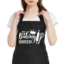 Funny Cooking Aprons For Women With Pockets, Baking Gifts For Bakers Mom Wife Gi - £25.56 GBP