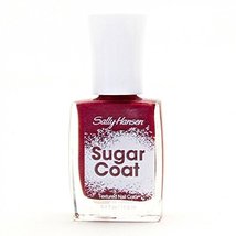 Sally Hansen Sugar Coat Liimited Nail Color ~ Red Velvet 240, Pack 01 - £6.19 GBP