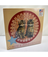 Christie &amp; Zelina Cats on Brugge Owl Lace Puzzle - 500 Pieces 20.5&quot; New ... - £18.72 GBP