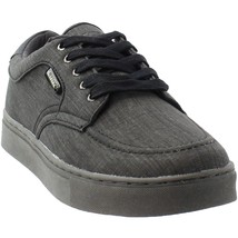 NEW Lugz Men Habit Chambray FlexaStride Fashion Sneaker Shadow Gray # 9.5 W/Box - £32.82 GBP