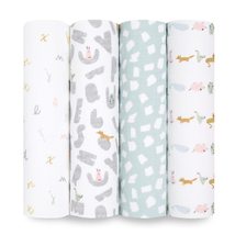 aden + anais Essentials Swaddle Blanket, Boutique Muslin Blankets for Girls &amp; Bo - £31.32 GBP