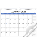 2024 Wall Calendar - Monthly Calendar 2024 from Jan. 2024 - Dec. 2024, 1... - £14.18 GBP