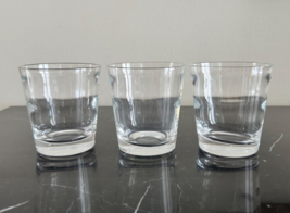 Tiffany &amp; Co Signed 3 Double Old Fashioned Cocktail Glasses - £92.42 GBP