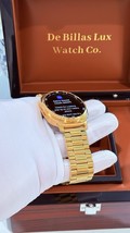 Custom 24k Gold Plated Samsung Galaxy Watch 8 Classic Gold Band GPS LTE ... - $1,715.96 CAD