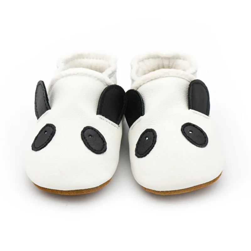 Cute Baby Shoes Girls Soft Moccasins Shoe Winter Plus Velvet Anti-slip Baby Girl - £115.45 GBP