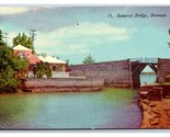 Somerset Bridge Somerset Berumuda Chrome Postcard U12 - $2.92