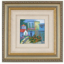&quot; Urban Dwelling &quot; Par Heddy Kun Signée Acrylique sur Toile 18 1/2x18 1/... - €668,27 EUR