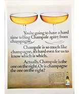 CHAMPALE-Like Champagne-Trenton NJ - 1968 Vintage Print Ad!! - $216.37 MXN