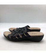 Kim Rogers Trixey Womens Ultra Comfort Tech SlipOn Sandals Black Size 6 M - £17.13 GBP
