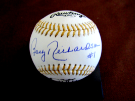 Bobby Richardson # 1 5 X Gg 61-65 55-66 Yankees Signed Auto Gg Baseball PSA/DNA - £118.69 GBP