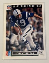 1991 Domino&#39;s Quarterbacks Johnny Unitas - NFL Indianapolis Colts - HOF Card #46 - £1.59 GBP
