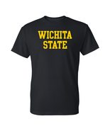 AS01 - Wichita State Shockers Basic Block T Shirt - Small - Black - £18.79 GBP