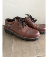 Eastland Shoes Womens 10 Plainview Plain Toe Oxford 3150 Brown Leather L... - $45.06 CAD