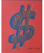 Andy Warhol Dollar sign Lithograph - $1,080.00