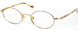 Giordano GA155 C10 Schildplatt Gold Brille Rahmen 48-20-142mm (Notizzettel) - $928.97 MXN