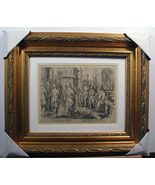 Antique Latin Engraving c.1670–1720 – St Paul in Rome – Roman Baroque – ... - $235.00