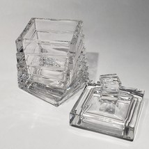 VTG Rosenthal Studio Line TURNUS Crystal Glass Twisted Lidded Candy Dish Box - £26.19 GBP