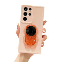 Anymob Samsung Pink Folding Cartoon Astronaut Stand Phone Case Soft Silicone  - £19.50 GBP