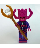 Minifigure Custom Toy Figure Galactus villain Silver Surfer Fantastic Four - $6.50