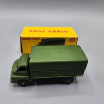 Dinky Toys 621 Army Wagon Truck Green Meccano England Original Box Vtg - $38.69