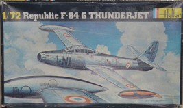 Republic F-84 G Thunderjet 1/72  model plane Sealed never opened    Heller - $8.91