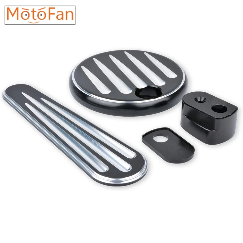 Fuel Gas Door Cover + Fuel Dash Cover + Ignition switch Cover  Harley Electra Gl - £169.24 GBP
