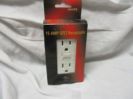 15-Amp GFCI Receptacle Model 15-200 Color White - $19.79