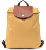 Longchamp Le Pliage Nylon Foldable Backpack ~Honey~ NWT - £109.07 GBP