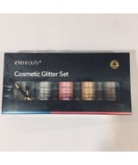 ETEREAUTY Glitter Eyeshadow 4 Colors Glitter Powder Loose with Brush New... - £11.61 GBP