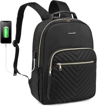 LOVEVOOK Laptop Backpack for Women Fashion Travel Bags Business Computer Purs... - £39.43 GBP