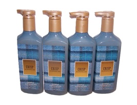 Crisp Morning Air Gentle Exfoliating Hand Soap 8 oz Bath &amp; Body Works Lot of 4 - $44.99