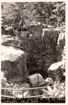Taylors Falls Mn One Of The Wells~Dalles St Croix~Real Photo Postcard - £8.71 GBP