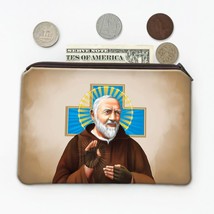 Saint Pio Of Pietrelcina Cross : Gift Coin Purse Padre Catholic Religious Christ - £7.98 GBP